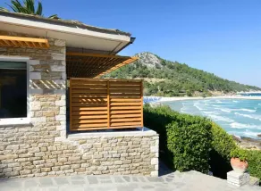 Makryammos - Vue de la chambre