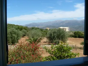 Villa Moschona - Vue de la chambre