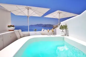 Onar Villas Oia - Onar Hotels Collection - Vue de la chambre