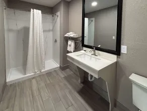 Motel 6 La Porte, TX - Badezimmer