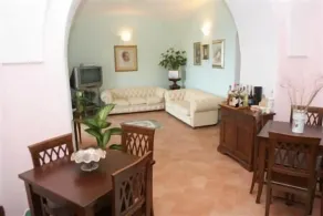 Villa Rina - Sitzecke in der Lobby