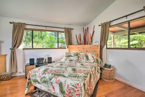 'Fern Cottage' Volcano Studio mit Regenwaldblick! - Innenbereich
