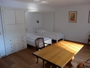Camera privata con giardino, terrazza e griglia | Vista sulla montagna - Camera