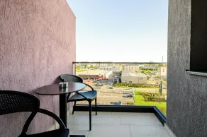 Elitte Inn & Suites - Ausblick vom Zimmer