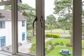 Knoll House - Vue de la chambre