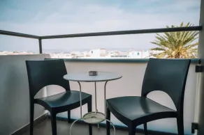 Amphitryon City Hotel - Vue de la chambre