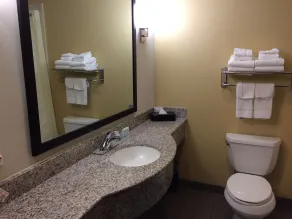 Sleep Inn & Suites Indoor Waterpark - Baño