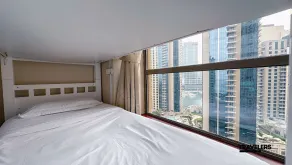 Travelers Dubai Marina Hostel - View from room