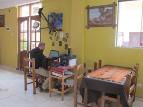 Tumy house B&B - Check-in/check-out kiosk