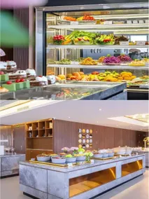 Crystal Orange Qingdao West Coast Golden Beach Hotel - Restaurant