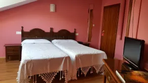 Los Acebos Cangas - Vue de la chambre