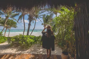 The Beach Tulum Hotel - Vue de la chambre