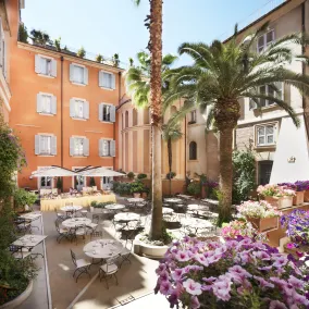 Hotel Ponte Sisto - Vue de la chambre