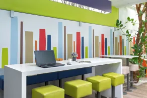 ibis budget Cavaillon - Siddeområde i lobbyen