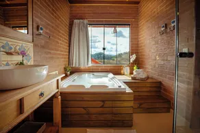 VELINN Hotel Fazenda Fonte das Hortênsias - Baño