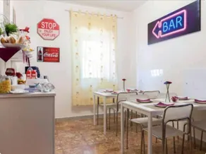 Bed & Breakfast Fontanarossa Airport -Private Parking- - Restaurang