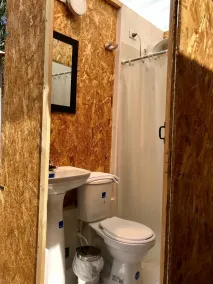 Glamping La Finca - Bathroom