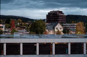 Tynset Hotel - Udsigt fra værelset