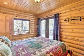Fairplay Cabin w/ Mountain Views ~ 25 Mi to Breck! - Interiør