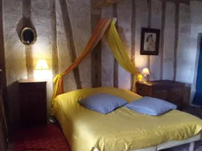 Chateau de Chémery - Vue de la chambre