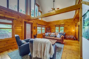 'almost Heaven Cabin' Hot Tub, Blue Ridge Mtn View - Innenbereich