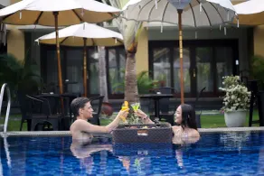 Sima Hotel Kuta Lombok - Pool