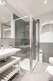 Hotel Il Cervo, SPA & Wellness, Bike Hotel - Salle de bain