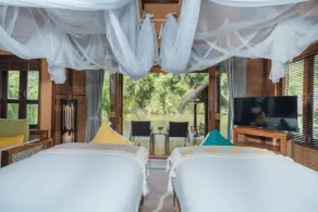 The Float House River Kwai - Vista do quarto