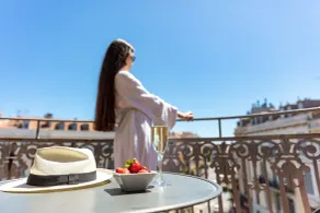 Hôtel Le Cavendish - Vue de la chambre