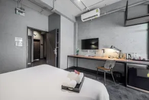 The Ex Capital Hotel Bangkok by Dancenter - Vue de la chambre