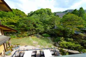 Nanzenji sando KIKUSUI - View from room