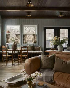 The June Motel, Beaver Valley - Siddeområde i lobbyen