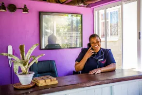 TshiBerry Bed & Breakfast - Resepsjon