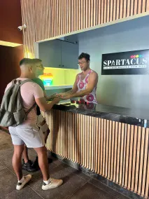 Spartacus Boutique Hostel for Men - Reception