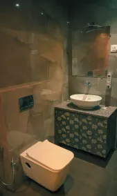 Whispering Peepul Resort - Bathroom