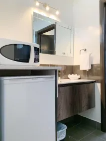 Statesman Motor Inn - Badezimmer