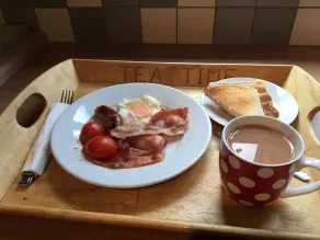 Barford Top Campsite - Zona de desayunos