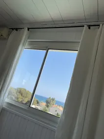 Villa avec terrasse, jardin et piscine privée | Vue mer | Adaptée au travail à distance - Chambre