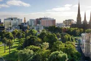 Le Meridien Melbourne - Ausblick vom Zimmer