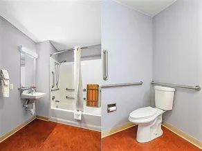 Americas Best Value Inn Irving DFW Airport South - Salle de bain