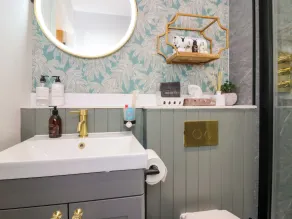 Lyne Cottage, The Retreat - Badezimmer