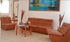 Pension Gina - Lobby sitting area
