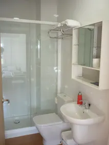 Pensión-Albergue Puente Ribeira - Salle de bain
