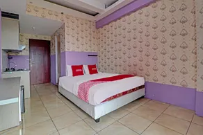 OYO Life 92735 Apartemen Tamansari Panoramic By Santuy - Chambre