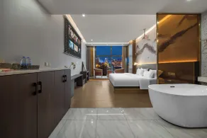 Chongqing Sujiang Yunduan Riverview - Ausblick vom Zimmer