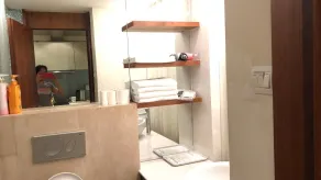Beijing Haisheng Jialin Aparthotel - Badeværelse