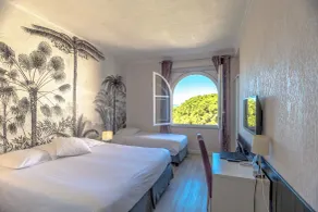 Hôtel Les Palmiers, Sainte-Maxime - Chambre