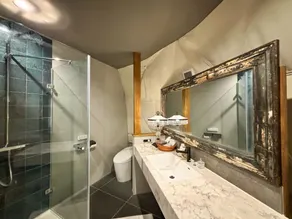 Campeggio con sauna e griglia - Bagno
