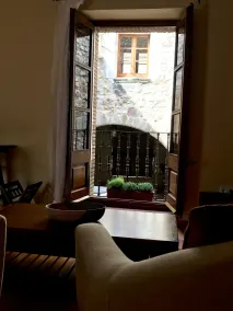 Hostal Can Xicu - Vue de la chambre