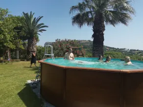 Villa Serenity a luxury relaxing retreat with swimming pool in Kymi Euboea - Pool